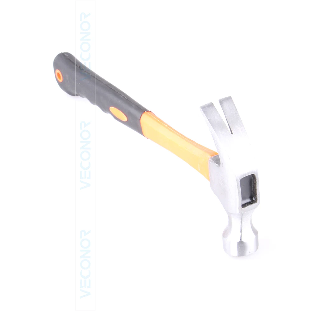 

Multi-functional 0.25kg Claw Hammer With Fibre Glass Handle Universal Household Hand Tools