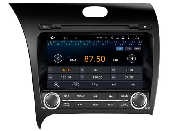Clearance Android 8.1.0 2GB ram car dvd Audio player FOR KIA K3/FORTE/CERATO 2013 2014 auto headunit autoradio stereo bluetooth NAVI GPS 1