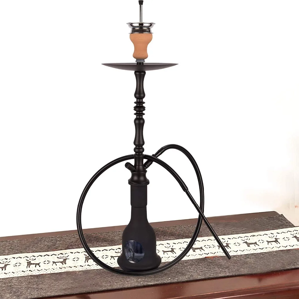 Стеклянные кальяны кальян chicha набор с 2 пара камней kokoskohle фольги мундштук и угля