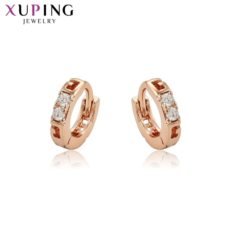 Мода Xuping серьги для Для женщин круглые серьги-кольца ювелирные изделия подарки
