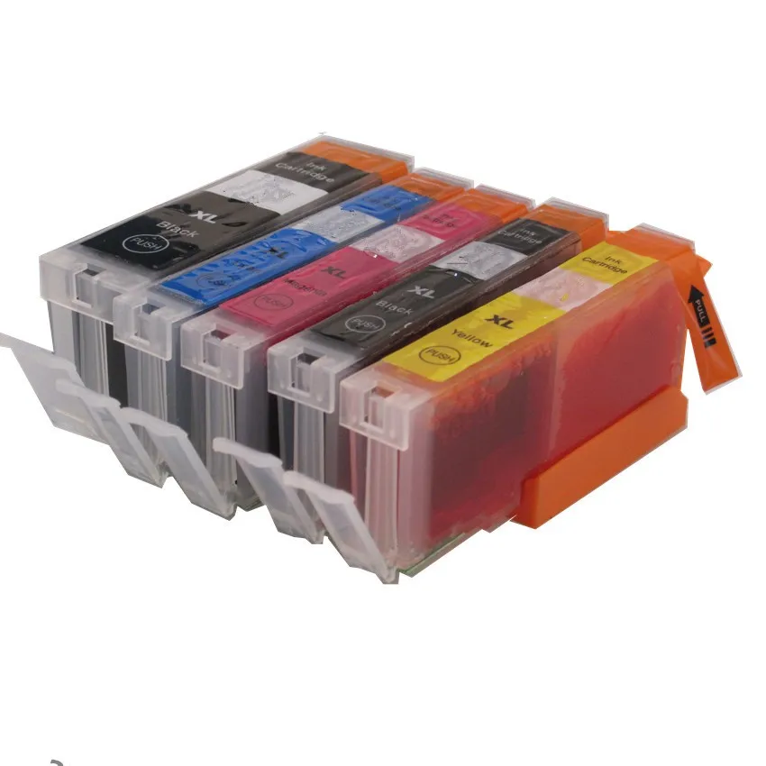 Cartucho de Tinta Compatível para Canon Mg5752 Mg6850 Mg6851 Mg6852 Ts6050 Ts5050 Cli-571 570 571 Pgi-570 Mg5750 Mg5751 2 Computers & Electronics