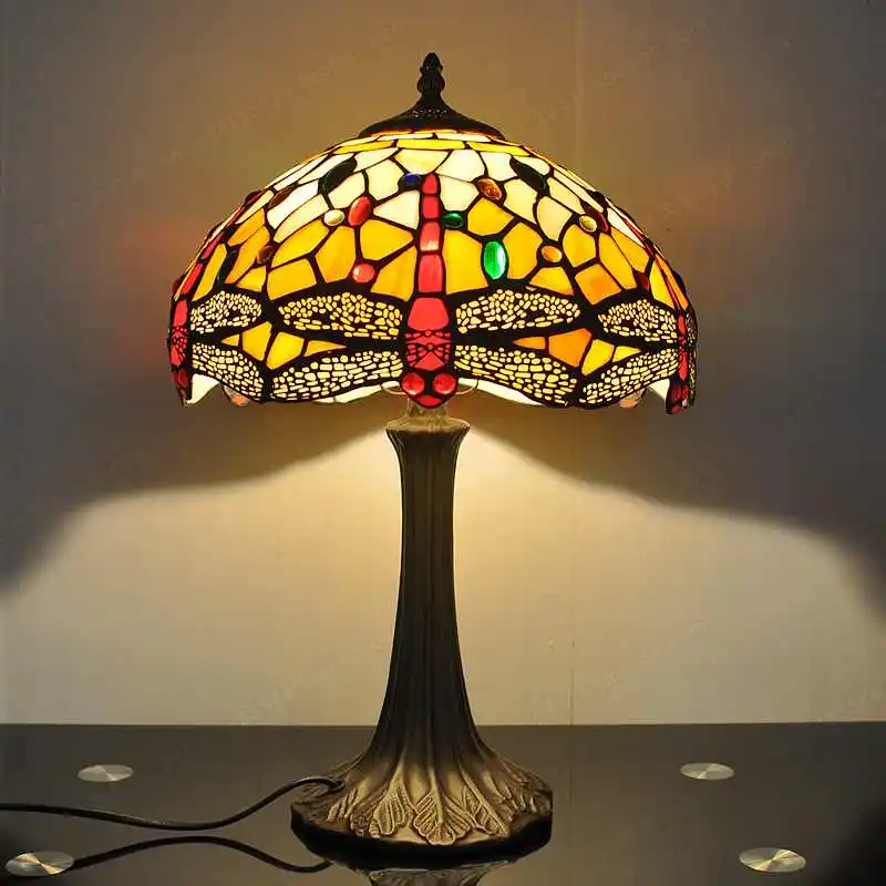 bedside tiffany lamps