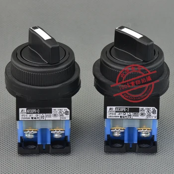 

[SA]Fuji FUJI 30mm selector switch AR30PR-2 / 010B 2nd gear knob self-locking / self-resetting 1NO--10pcs/lot