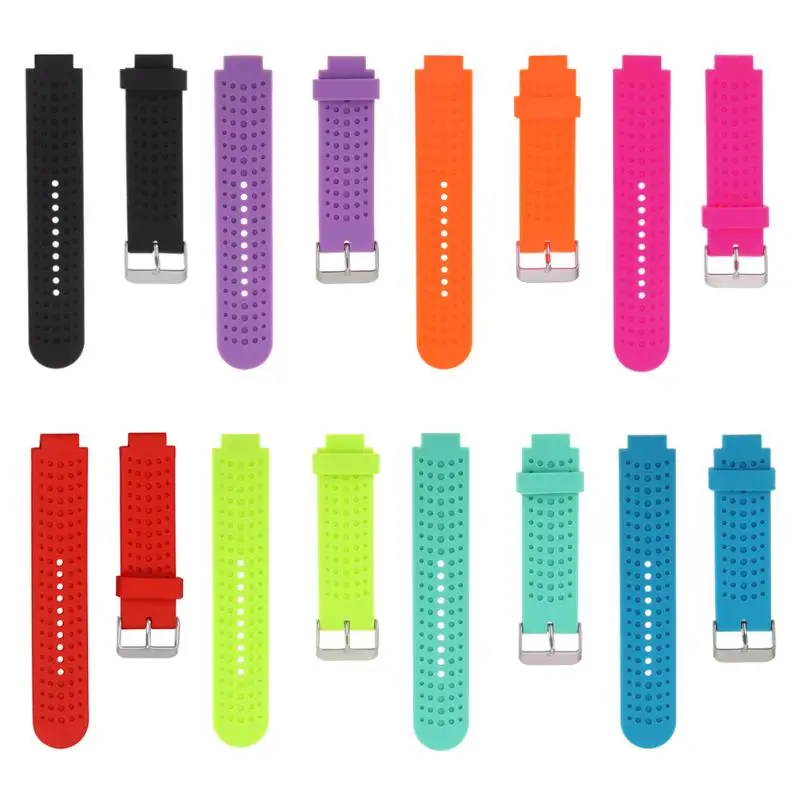 Силиконовый сменный ремешок ALLOYSEED для смарт часов Garmin Forerunner 230/235/630/220/620/735 GPS
