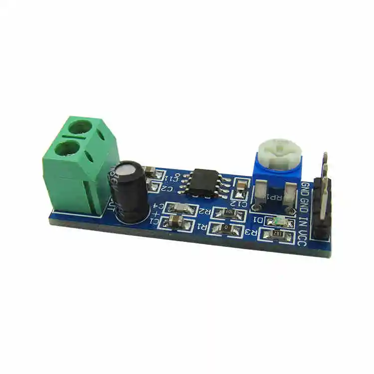 

LM386 module 200 times gain audio amplifier module sound reinforcement module