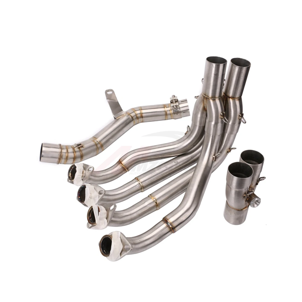 35-51 MM Universal de la motocicleta de carreras de Escape modificado para escapar de la mufla de + silenciador de Escape conexión amortiguador para Kawasaki z900