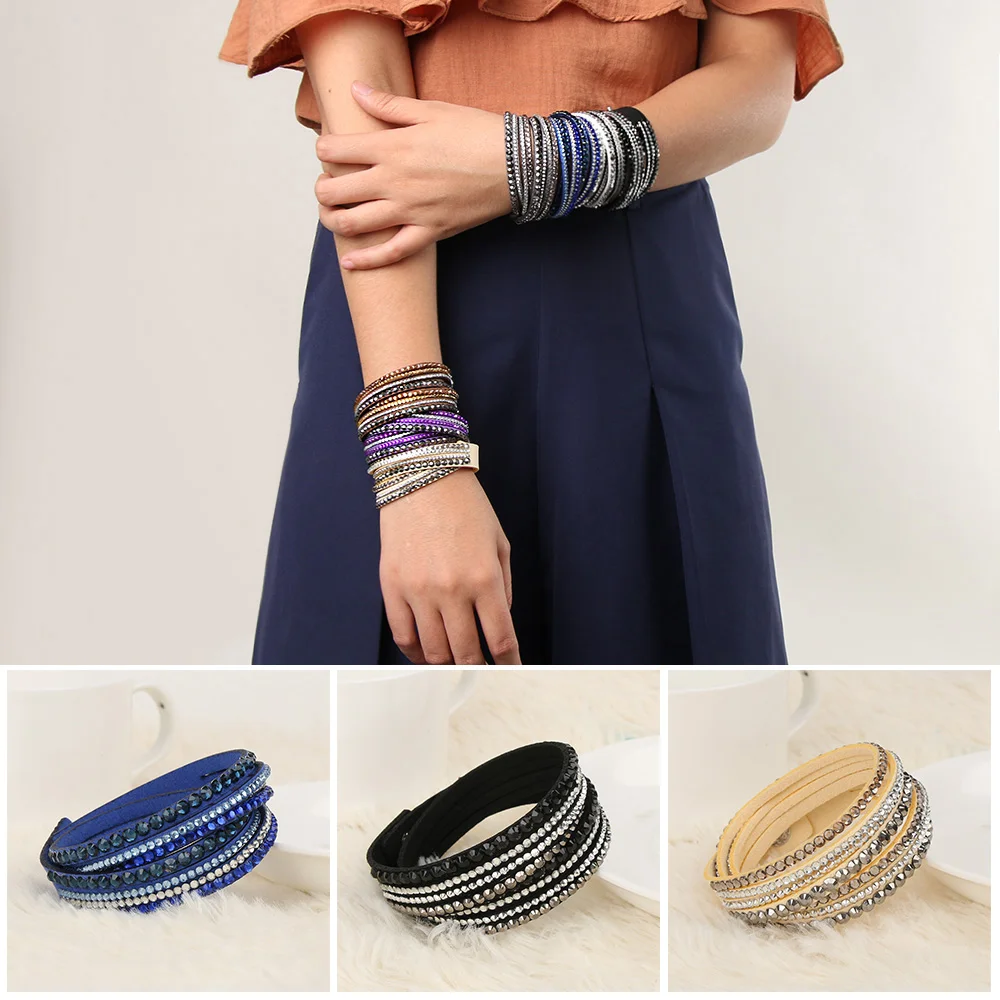 1PC New Fashion Élastique evil eye Beads Bracelets Femmes Hommes Charm Bangle Bijoux