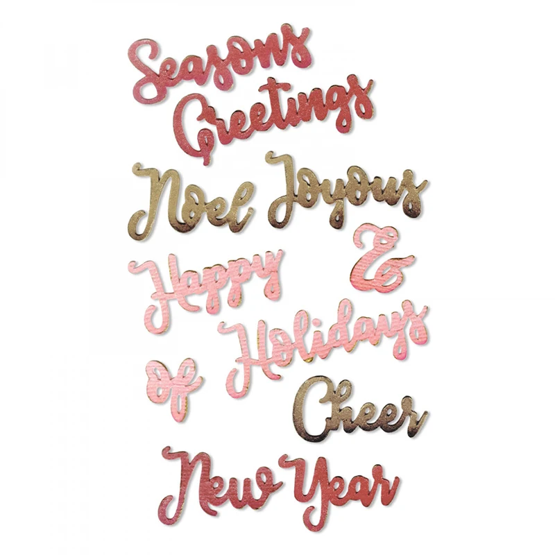 Mixed Greetings Words Metal Cutting Dies Stencils for DIY Scrapbooking Paper Cards Craft Decor Christmas Dies New 2018 Mixed Greetings Words Metal Cutting Dies Stencils for DIY Scrapbooking Paper Cards Craft Decor Christmas Dies New 2018