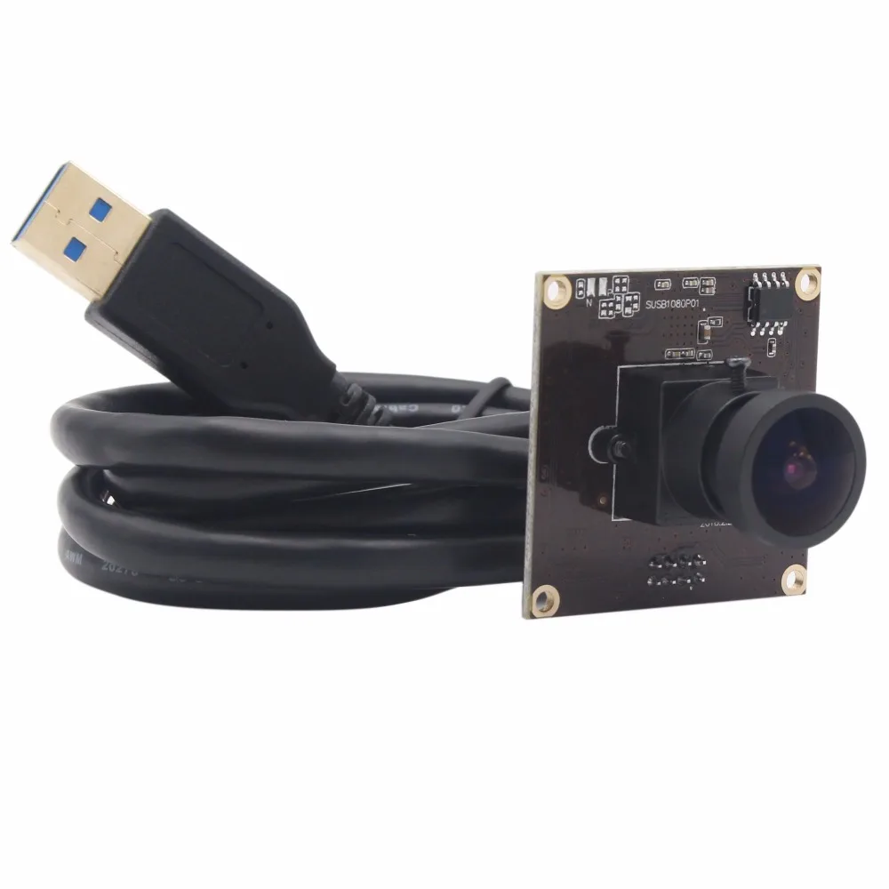 Высокоскоростная веб камера ELP 2 0 мегапикселя Sony IMX291 с USB 3 и широким углом обзора