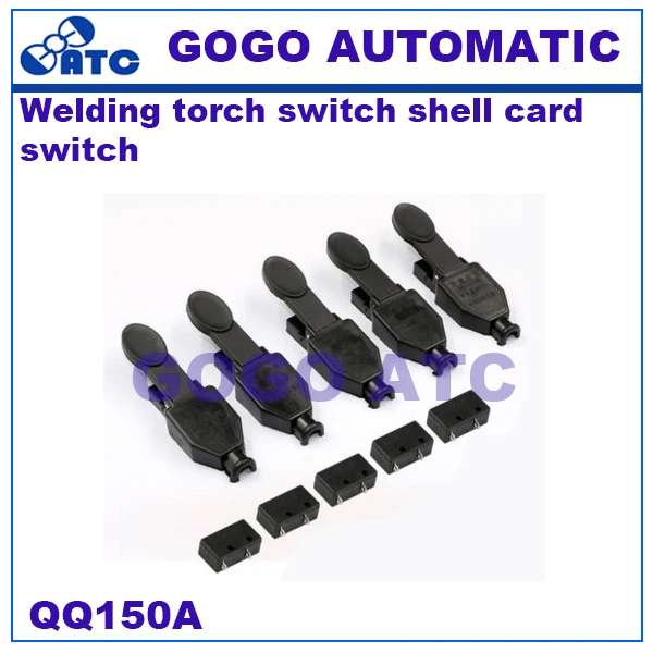

10 pcs Argon arc welder Welding torch switch housing QQ150A card switch / button switch box Micro Switch TIG welder accessories