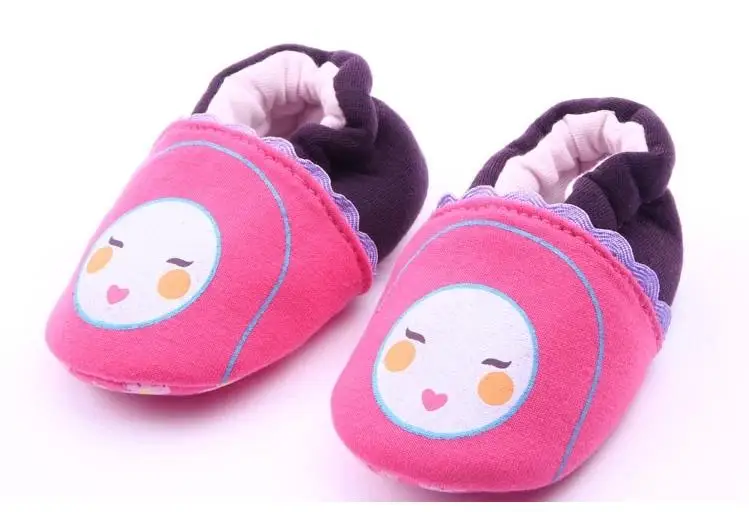 Весенне-осенние Стильные Теплые мягкие носки для маленьких мальчиков и девочек от 0 до 12 месяцев с милым рисунком из мультфильма обувь для кроватки 12 пар/лот - Цвет: 4