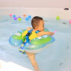 Детский u-образный надувной плавающий тренировочный поплавок кольцо с безопасной двойной воздушной подушкой для детей Детская ванна