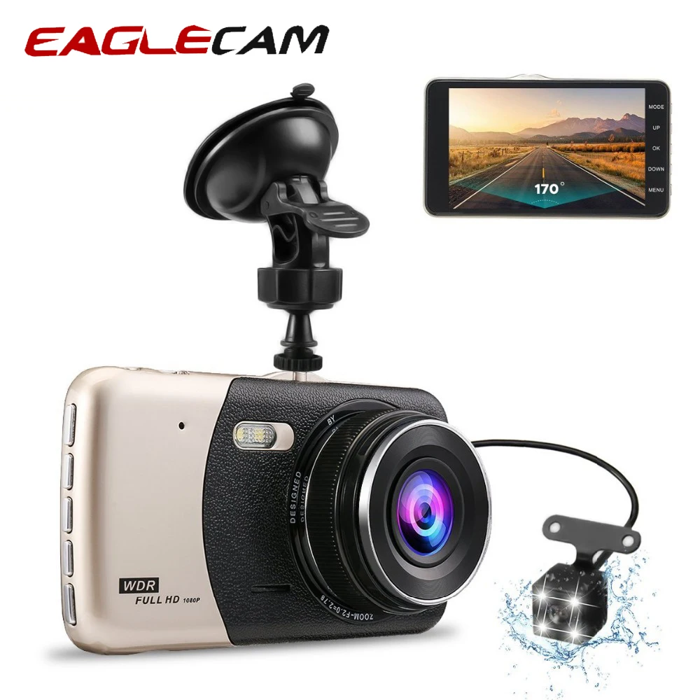 

4.0 Inch LCD Car DVR 170 Degree Wide Angle Video Recorder Car Camera T810 Oncam Dash Cam Camera Night Video DVRS Full HD 1080P