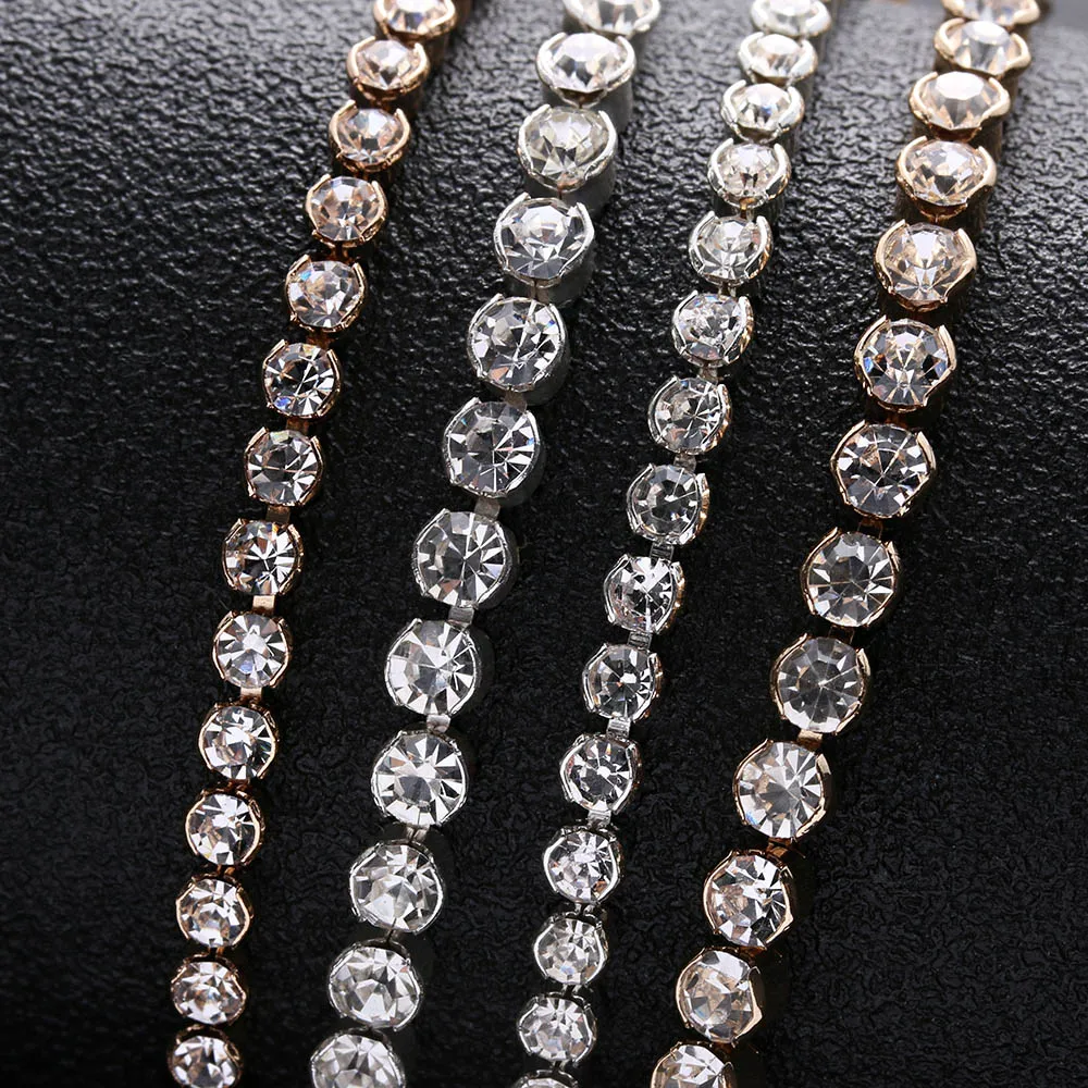 Женские блестящие серебряные/золотые браслеты, очаровательные браслеты с австрийскими кристаллами, ручная цепочка, модные роскошные ювелирные изделия, очаровательные подарки