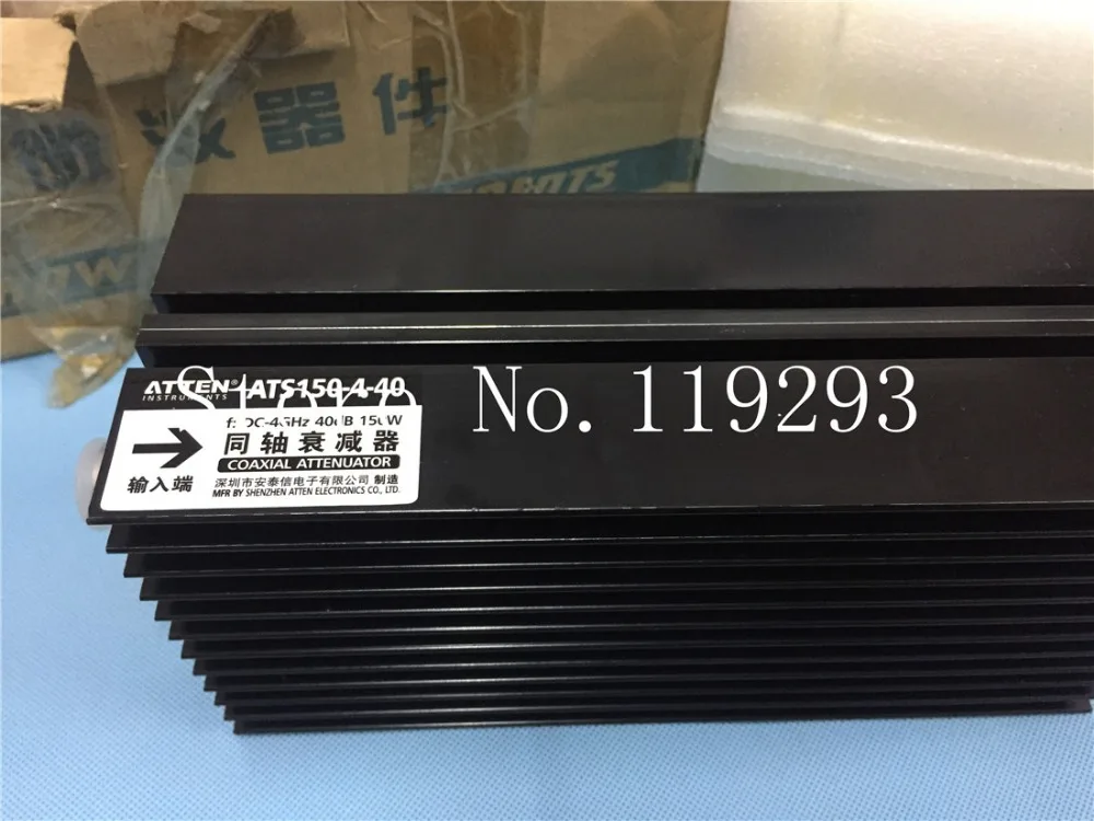 

[BELLA] The supply of high power ATS150-4-40 DC-4GHZ 40DB 150W coaxial fixed attenuator