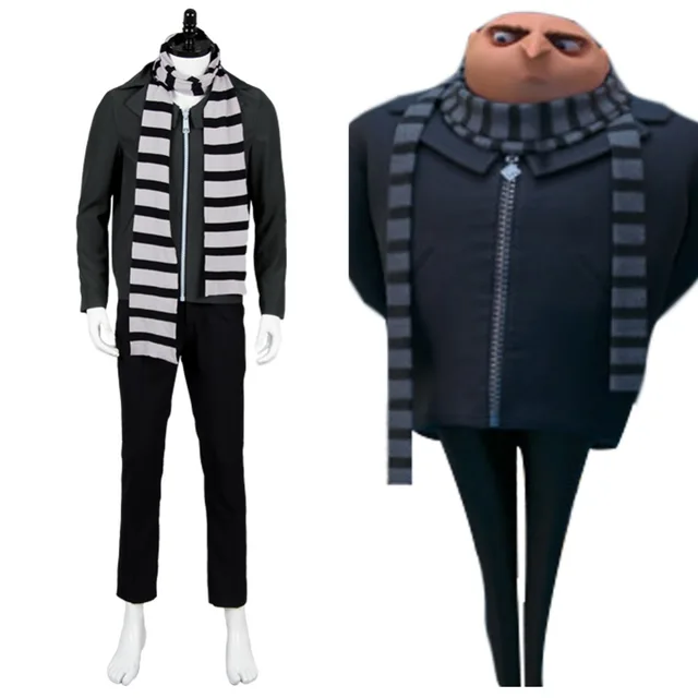 Despicable Me 3 2017 Gru Mi Villano favorito Película Traje Cosplay en