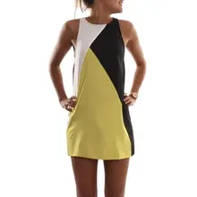 Women Summer Casual Sleeveless Evening Party Beach Dress Short Mini Dresses Vestido