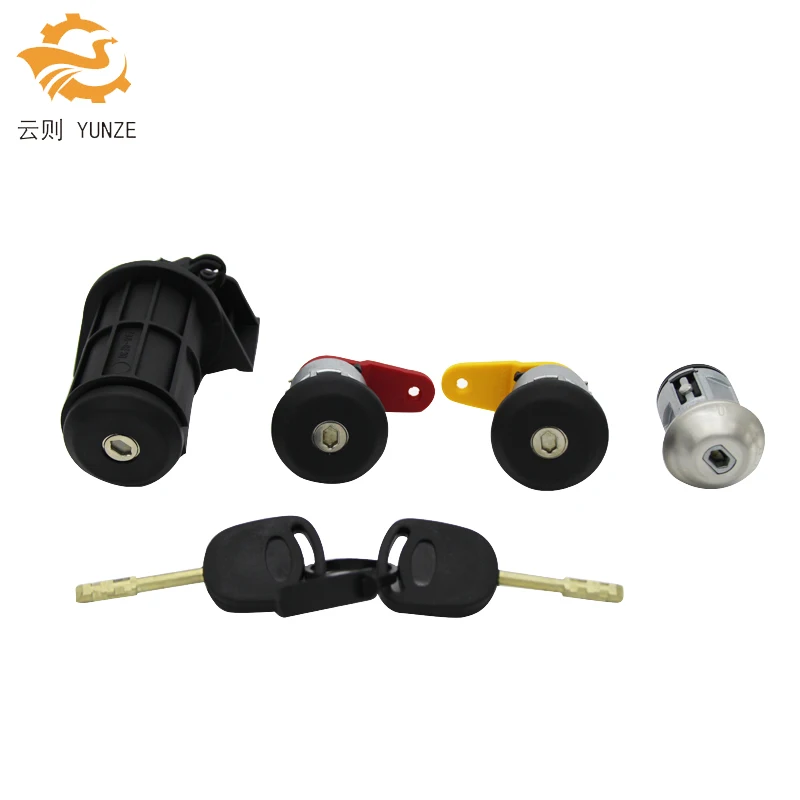 

COMPLETE DOOR LOCK SET 2 KEYS FULL SET NEW FOR FORD COURIER 1995-1999