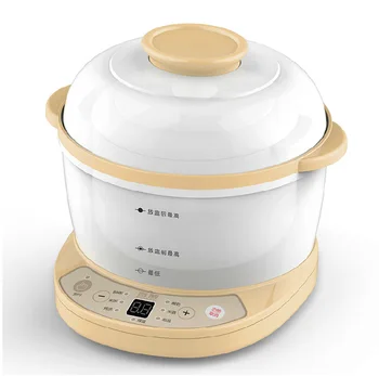 

Full automatic keep warm ceramic electric Slow Cookers slow pot overnight slow cooker ceramic bear ceramic stew pot braised