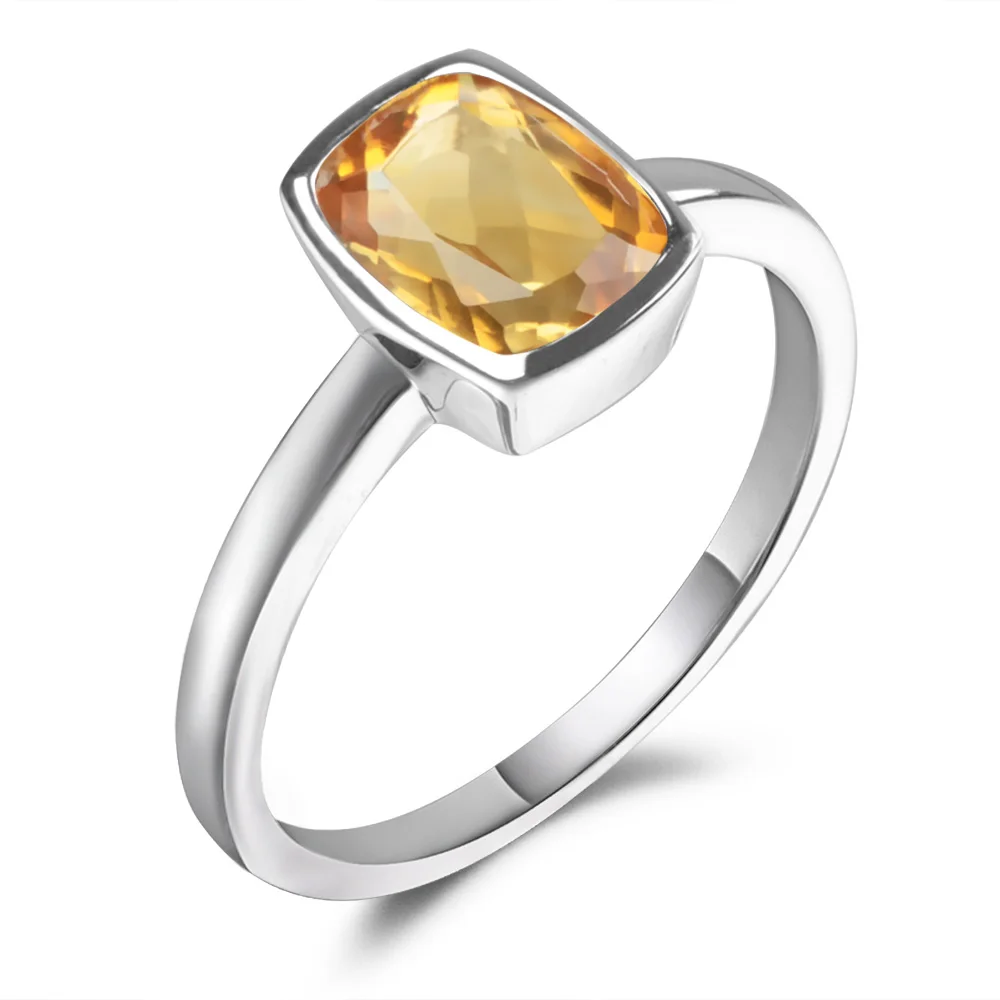 Украшения leige натуральный цитрин кольца 925 пробы Серебряная Подушка срезанные Свадебные пасьянсы Романтические кольца для женщин Украшения leige натуральный цитрин кольца 925 пробы Серебряная Подушка срезанные Свадебные пасьянсы Романтические кольца для женщин