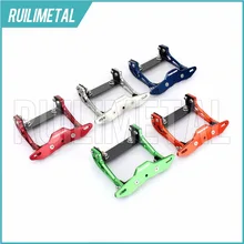 BIKINGBOY Traseiro Ajustável Número Da Chapa De Matrícula Quadro De Licença De Alumínio Titular fit for Yamaha BWS125 BWS BWS-125 125 Novo