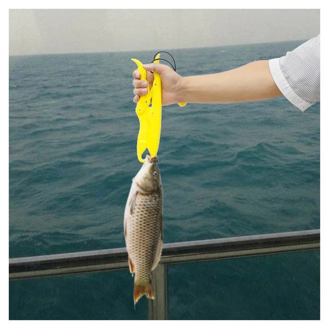 SANLIKE Solid Plastic Fishing Lip Grip Gripper Holder Floating