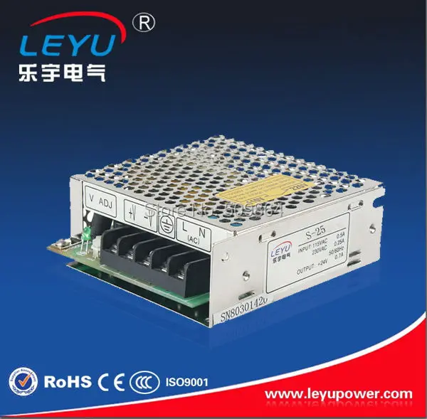 

Multiple delivery CE ROHS high efficient 25w single output switching power supply