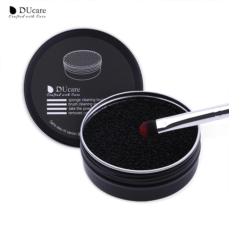 DUcare 1PCS Makeup Brush Cleaner Soap Cleaning Washing Brush Silicone Pad Mat Box Make Up Cosmetic Tools