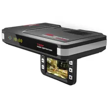1xMFP English/Russia 2in1 5MP Car DVR Recorder+Radar Laser speed Detector Trafic Alert