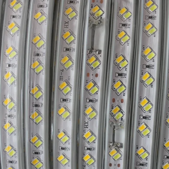 #Best New Arrival 220V 120leds m Flexible LED Strip 5730 SMD White amp;Warm Double Color Dimmable Ribbon Light Led Tape Waterproof