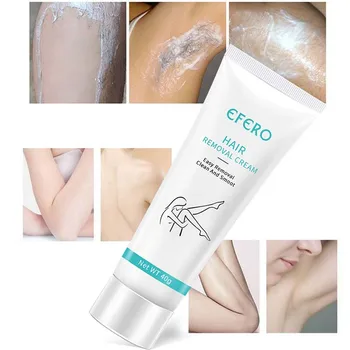 

EFERO Unisex Hair Removal Cream Painless Depilatory Cream Underarm Leg Hair Depilation SSwell
