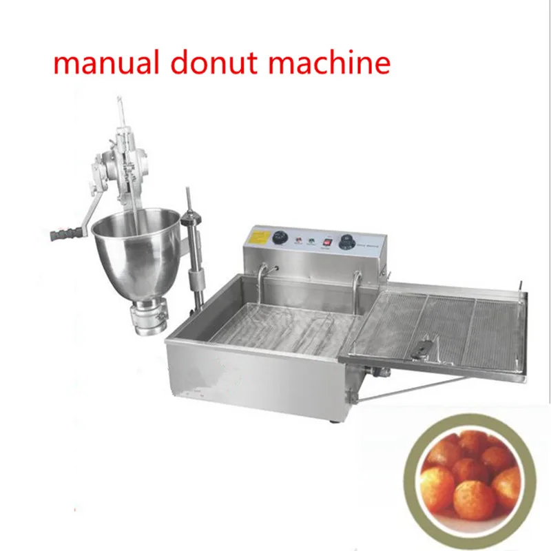 

free ship manual donut fryer machine,donut maker machine,hand operation Doughnut Maker,stainless sheel Donut Making Machine