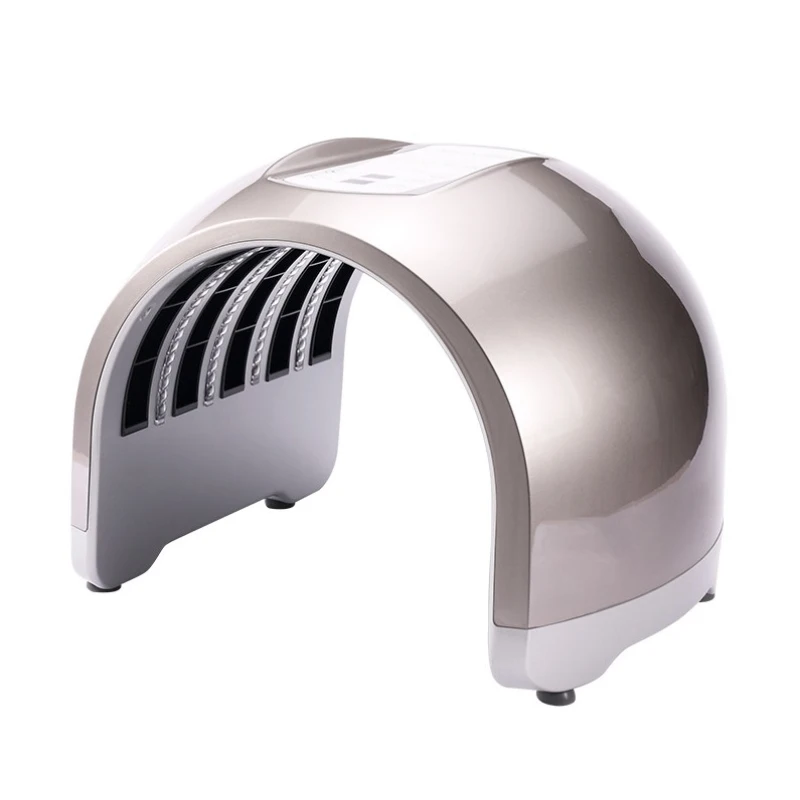  Upgraded Version 4 Colors LED Photon Facial Neck Mask PDT Photodynamic Microcurrent Skin Care Acne  - 33010437009