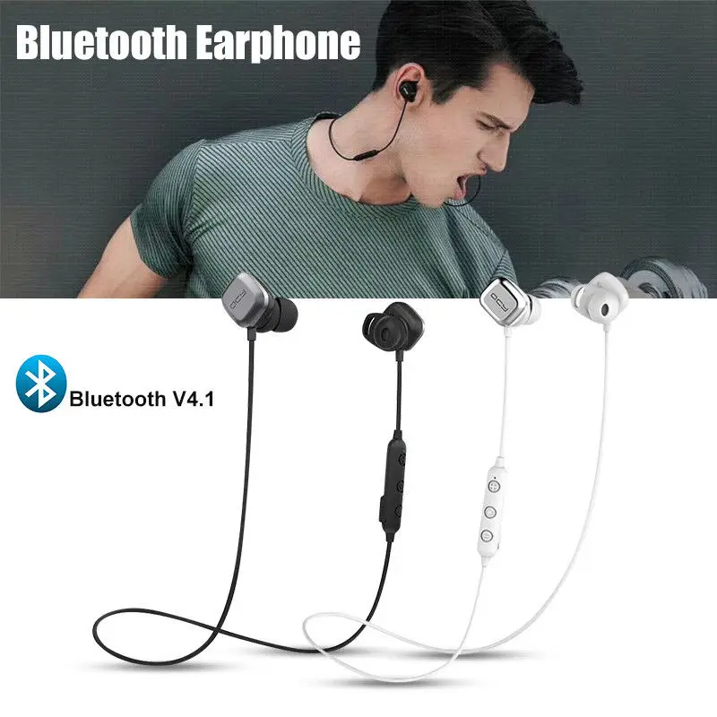 

YISHANGOU QCY M1 Pro Magnetic Headset Bluetooth Wireless Sports Headphone Earphone Universal Type Music Call Headphones With Mic