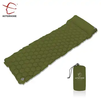 Ultralight Sleeping Pad Air Mattress Inflatable Bed for Tent Portable Outdoor Air Bed Moistureproof Pad Camping Mat Waterproof