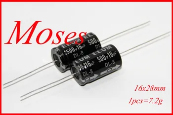 

500v 16uf 100% Original Brand new Axial Electrolytic capacitance Capacitor 16x28mm (100pcs)