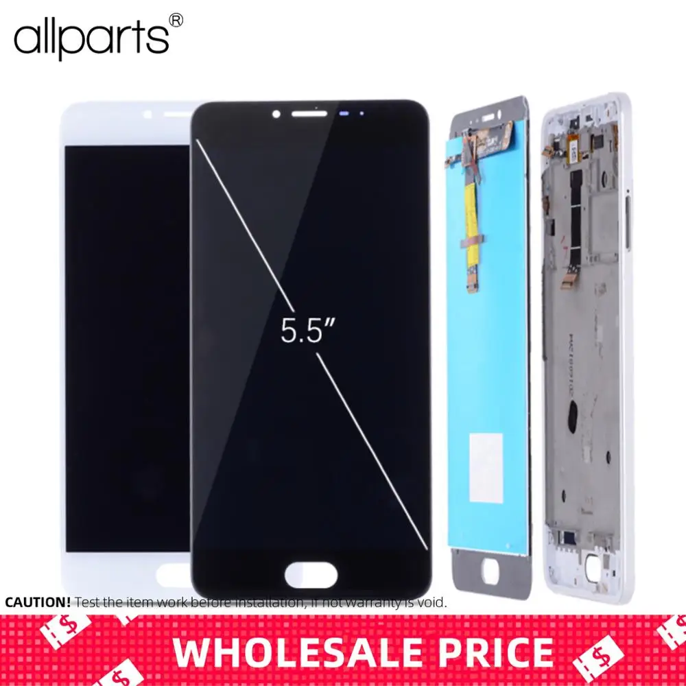 

100% Test 5.5 inch 1920x1080 LCD For Meizu U20 Display Touch Screen with Frame Digitizer Assembly For Meizu U20 LCD