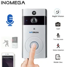 INQMEGA Wireless Wifi Video Door Phone Home Security Camera Doorbell Alarm Remote Control Phone Baby Monitor Night Vision