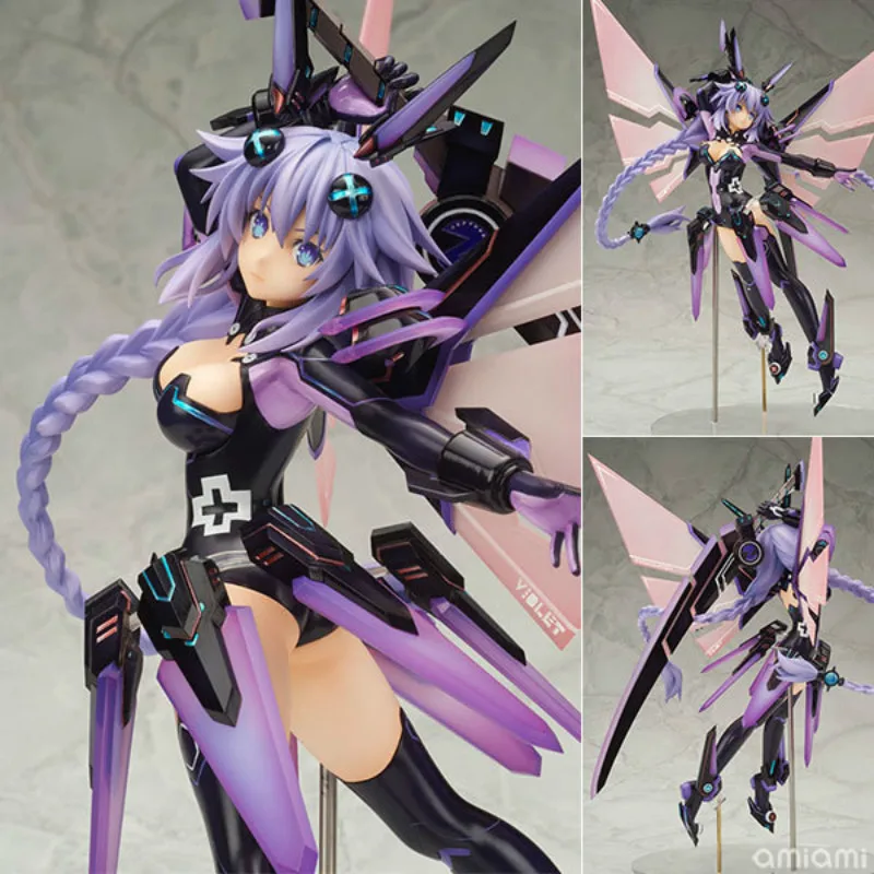 

Japan Anime Hyperdimension Neptunia 32cm Purple Heart Neptune Doll Pvc Action & Toys Figures Pvc Model Collection Gift