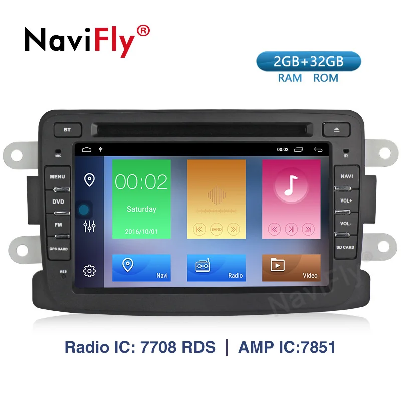 

New arrival!2GB+32GB android 9.1 car radio player for DUSTER ZEN LOGANII KAPTUR LADA XRAY Audio Radio Stereo Head Unit