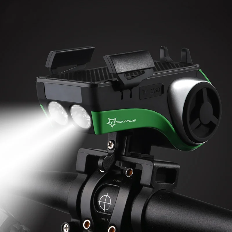Perfect ROCKBROS Bike Head Light Cycling Bicycle LED Light Waterproof Bell Multifunction MTB Lights Lamp Headlight Accessories M6005 3 Perfect ROCKBROS Bike Head Light Cycling Bicycle LED Light Waterproof Bell Multifunction MTB Lights Lamp Headlight Accessories M6005 3