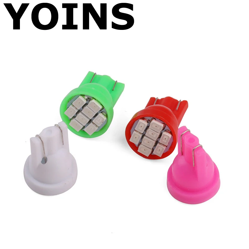 Акция 10 шт./лот белый светодиод T10 8 smd светодиодов 8SMD автомобильные led 194 168 192 W5W 3020smd