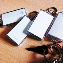 Низкая цена Водонепроницаемый оргстекло EPC C1 G2 протокол RFID Alien higgs3 чип UHF брелок кольцо тег