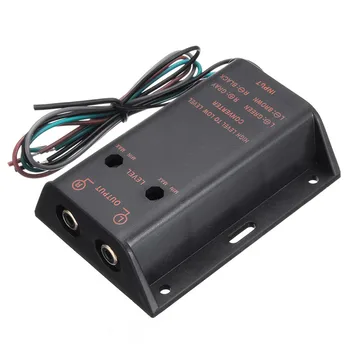 

Car Audio Speaker High to Low Level Line Output Amplifier Converter Adapter Cable 2 RCA