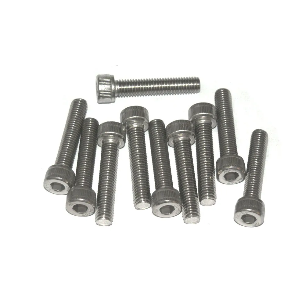 M8 x 40 6 Pk Stainless Steel Countersunk Allen Bolts Socket Caps