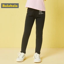 Balabala/штаны для девочек; детские штаны для маленьких девочек; обтягивающие спортивные штаны с аппликацией в виде животных; брюки для девочек