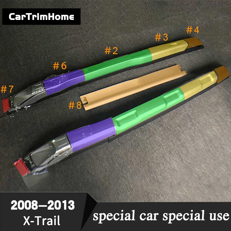 

Roof Rack Caps For Nissan X-trail 2008 2009 2010 2011 2012 2013 Rack Bar Rail End Replacement Shell