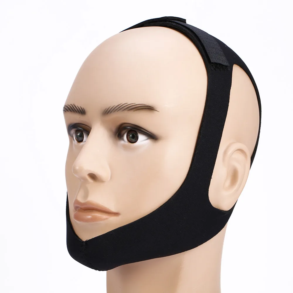 

Triangle Anti-snore Headband Snore Belt Stop Snoring Sleep Apnea Chin Jaw Support Strap For Woman Man Health Care Sleeping Tools