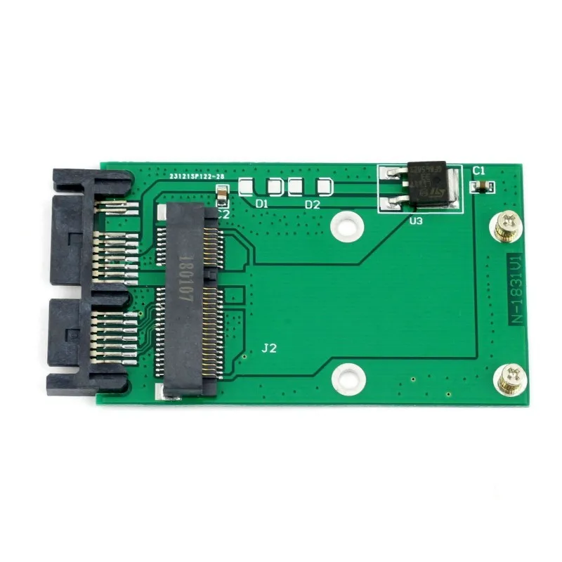 Mini PCIE PCI-e MSATA 3x5 см SSD до 1," Micro SATA USATA адаптер конвертер карта