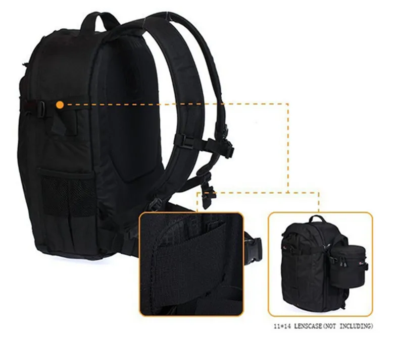 Lowepro Pro Runner 300 AW в стиле фото Камера сумка с любую погоду дождевик